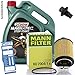 Produktbild Ölwechsel Set Inspektion 5L Castrol Stop Start C3 5W-30 Öl Motoröl + MANN Ölfilter + Öl Ablassschraube Verschlussschraube