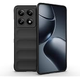 Zore Xiaomi i&ccedil;in uyumlu 14T Pro Kılıf Esnek TPU Oyuklu Arka Y&uuml;zey Tasarımlı Zore Etnik Silikon Kapak Siyah