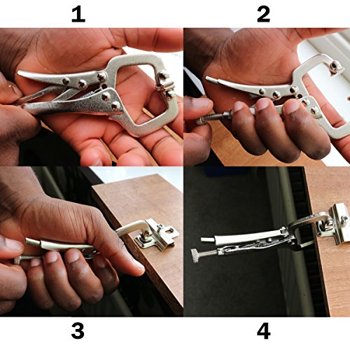 4er Set Mini-Schraubzwingen von Kurtzy TM - 5