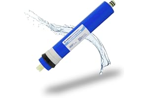 Membrana Ideal para Osmosis Inversa - 75GPD - Especial para Eliminar Sales Inorgánicas, Metales Pesados, Materia Orgánica y Materiales Químicos - Nature Water Professionals