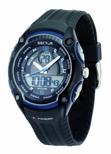 Sector Herren-Armbanduhr STREET FASHION Analog Quarz Kautschuk R3251574003