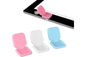 BECELE Diamond Painting Accessories Light Pad Switch Cover, 3 Packs,Apply to 5D DIY Diamond Art Accessories and Tools Kits A3 A4 A5 B4 USB Light Drawing Pad Box Board Tablet (Pink & Blue&White)