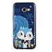 Produktbild Samsung Galaxy Hülle, Hozor Dünne Weiche TPU Silikon Handyhülle Schutztasche Back Cover Gemalt Geprägt Muster Schutzhülle Etui für Samsung Galaxy A5 2017 5.2 zoll - Blaue Eichhörnchen