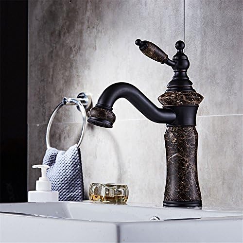 Wash basin faucet tap European antique copper cold and hot water bathroom faucet,a