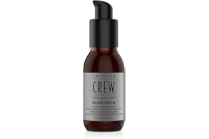 American Crew - Beard Serum - Huile Barbe Nourrissante - Soin Barbe Homme - Formule Légère et Non Grasse - Soin du Visage - Huile pour Barbe Souple et Soyeuse - 50ml