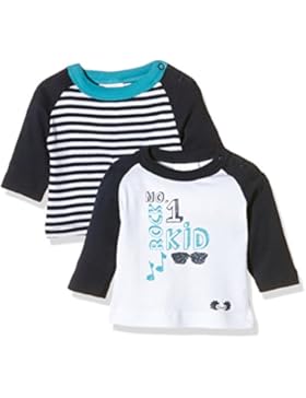Twins Baby-Jungen Langarm T-shirts im 2er Pack