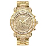 Joe Rodeo Diamant Herren Uhr - JUNIOR gold 17.25 ctw