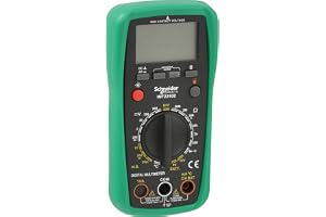 Schneider Electric - Thorsman digital multimeter med LCD-skärm, kategori 3, batteri 9 V, 300 V, IMT23202