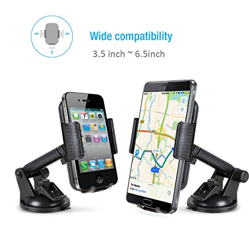 Soporte de M viles para Coche EC Technology Soporte Universal con Rotaci n 360 grados y Brazo Extensible para iPhone 7 6 6 Plus 5 Nexus 7 Samsung S6 S5 Note 5 4 3 Huawei P9 y Otros Smartphones Soporte de M viles para Coche EC Technology Soporte Universal con Rotaci n 360 grados y Brazo Extensible para iPhone 7 6 6 Plus 5 Nexus 7 Samsung S6 S5 Note 5 4 3 Huawei P9 y Otros Smartphones