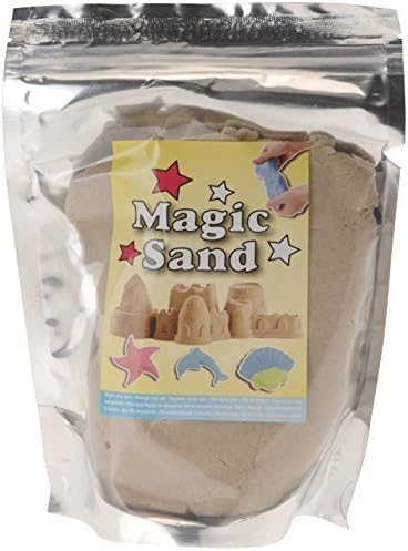 NATURAL MAGIC SAND 500G BEACH PLAY KINETIC MOTION CHILDRENS KIDS MOVING PIT DOUGH