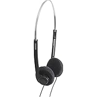 Electrovision SOUNDLAB LIGHTWEIGHT STEREO HEADPHONES WITH BLACK PADS