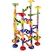 Produktbild Murmelbahn Kugelbahn Motorikspielzeug Marble Run Medium inkl. 36 Glasmurmeln, Ø 11mm 111-tlg. Bauvarianten
