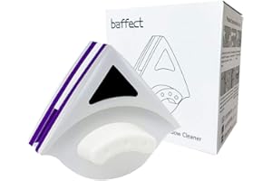 Baffect Double Side Window Magnetic Cleaner Ultra-Forte Sia in Vetro Lato della Superficie Spazzola di Pulizia con Strumenti Wiper Impugnatura ergonomica Design for Spessore di Windows 18-30mm