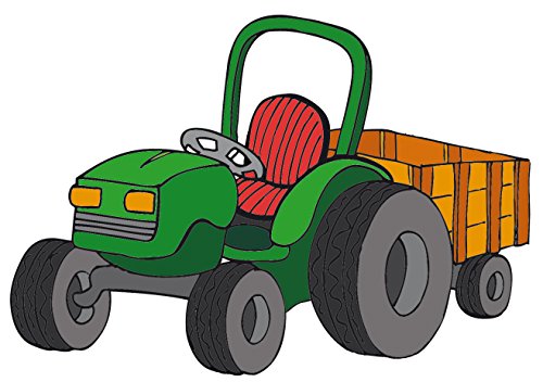 XXL-Konfetti * BAUERNHOF * mit 24 großen Konfetti-Teilen für eine Mottoparty oder Kindergeburtstag // von DEKOSPASS // Party Kinder Konfetti Deko Geburtstag Großkonfetti Farm Tiere - 7