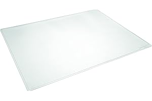 ‎DURABLE Durable Schreibunterlage Duraglas, 50 x 65 cm, Schreibtischunterlage, rutschfest, blendfrei, transparent, 711319
