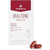 Cantabria Labs - Iraltone AGA Plus - 60 Capsules - Formulated to Address Severe Chronic Hair Loss - Strengthens Hair - Gluten