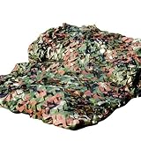 Malla de camuflaje para bosque. Peso ligero.