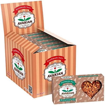 Flapjack Traditionally Handmade AVAKIAN Chocolate 80gr (pack of 12)