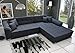 Produktbild Couch Couchgarnitur Sofa Polsterecke SORENTO Wohnlandschaft Schlaffunktion