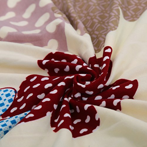 Gazechimp Modern Weich Stretch Sesselhussen Stretchhussen Husse aus elastischer Stoff für 1-Sitz / 3-Sitzer Couch Sofa – Happy Time, 190-230cm - 9