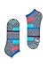 Produktbild HAPPY SOCKS Athletic Streifen niedrig Socke - grau, 41-46