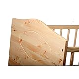 Original BABYBLUME Baby und Kinderbett 140×70 Vollmassiv Umbaubar – Kuba – in verschiedenen Varianten - 4