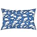 Produktbild dfegyfr Antarctica Flag Wave Collage Kissenbezugs Decorative Pillow Covers Soft and Cozy, Standard Size 20"x30" with Hidden Zipper