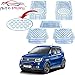 Auto Pearl - Premium Quality Heavy Duty Transparent 5Pc Pvc Rubber 6604 Clear Car Mat For - Maruti Suzuki Ignis RS.1299.00