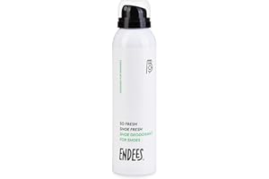 Endees – So Fresh Shoe Deodorant Spray (150ml) – BoV Technology for Extended Aerosole Use – Shoe Odour Neutraliser – Grapefruit Scented – Sports & Daily Use