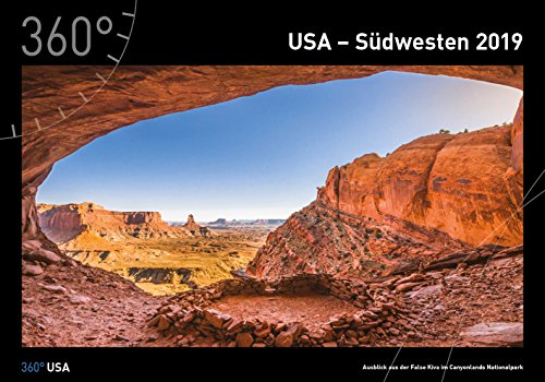 360° USA - Der Südwesten Kalender 2019