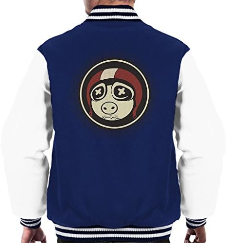 Cloud City 7 Overwatch Roadhog Symbol Men's Varsity Jacket