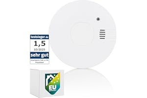 Smartwares Rauchmelder – Austauschbare Batterie mit 5 Jahren Lebensdauer – Schnelle und zuverlässige Erkennung – 85 dB – FSM-11750