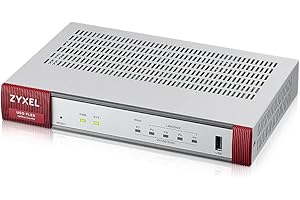 Zyxel USGFLEX100 ZyWALL Pare-feu de cybersécurité | Matériel uniquement | VPN | Business Class | Jusqu'à 40 utilisateurs | Option Nebula Cloud