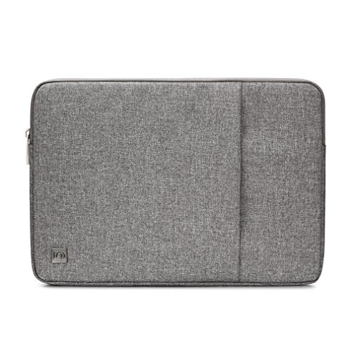 DOMISO 13.3" Laptop Sleeve Vertikalen Stil Wasserabweisend Laptop Sleeve Case Bag Hülle Schutzhülle Notebook Tasche Schutzabdeckung für 13-13.3 Zoll MacBook Pro, MacBook Air, Notebook Computer (grau)
