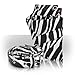 Roo Beauty Hairdressing Pouch, Scissor Holster, Hair Kit Accessories in Clipper Zebra
