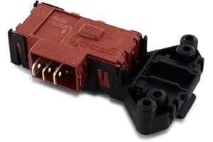 DL-pro Türverriegelung für Beko 2805310100 Metalflex ZV-446 T85 2805311400 Rold DA000004 Verriegelungsrelais Relais Türschloss Verriegelung Türkontaktschalter Türschalter für Waschmaschine Tür