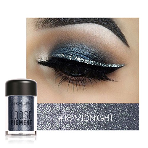 Focallure 12 Colors Eye Shadow Makeup Pearl Metallic Eyeshadow Palette Makeup