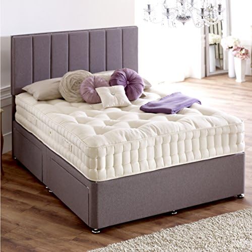 Shakespeare Beds Queen Pocket 3000 Firm Natural Mattress, Natural Beige, Single/3 ft
