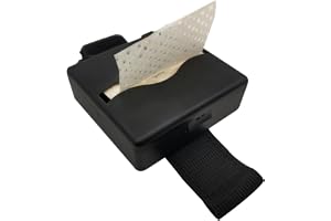 rongweiwang Andningsbar Perm Papers Hållare med justerbart armband Enkel penetrering som är bekväma och lämpliga för Perm Papers Armbandslåda Frisörverktyg End