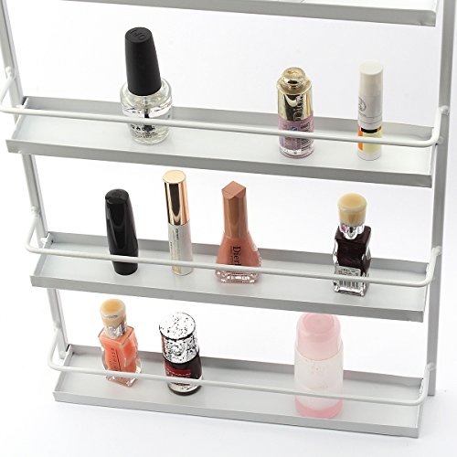 Dazone Wandregal Nagellackständer Regal mit 5 Etagen für Lippenstift Auslage Gestell - 5