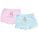 Set of 2 Cute Girls Underwears Children Cotton Underwears(Snowflake Kingdom)