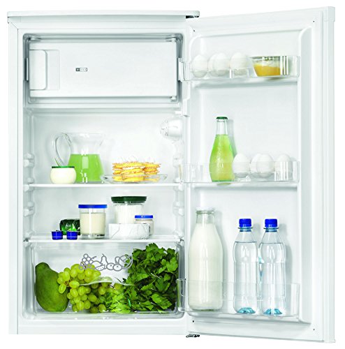 Zanussi ZRG10800WA Khlschrank / A+ / 84,70 cm Hhe / 165 kWh/ Jahr / 87 L Khlteil / 9 L Gefrierteil / Ein triges Tischgert / Glasablagen / wei