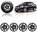 Auto Pearl - Premium Quality Car 14" Press Type Wheel Cover For - Honda Amaze Type-2 - Black RS.1349.00