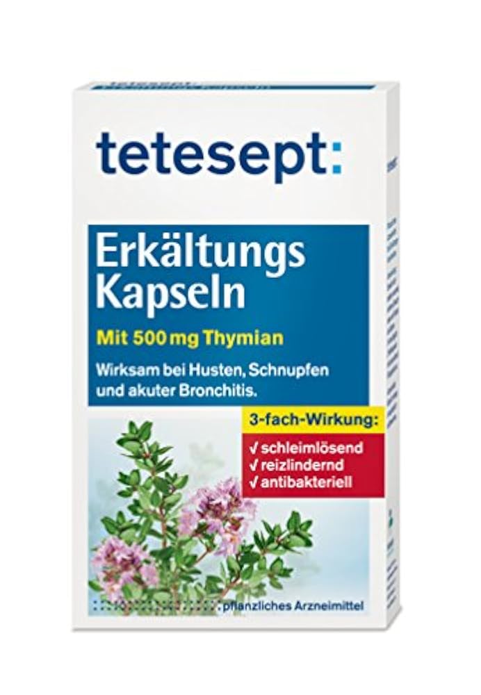 Tetesept Erkältungs Kapseln, 5er Pack (5 x 40 Stück)