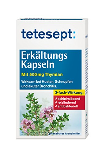 Tetesept Erkältungs Kapseln, 5er Pack (5 x 40 Stück)