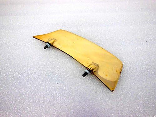 ROYALS GARAGE Brand Royal Enfield Brass Front Mudguard Small Number No. Plate 5.5" Inch Golden