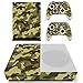 Produktbild Morbuy Xbox ONE S Design Folie Skin Vinyl Aufkleber Sticker für Microsoft Xbox ONE S Konsole + 2 Controller Skins Set (Armee Camo)