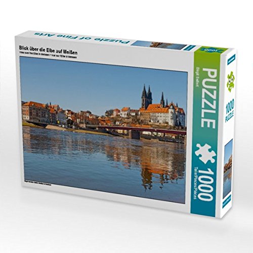 Preisvergleich Produktbild Blick über die Elbe auf Meißen 1000 Teile Puzzle quer
