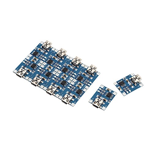 KKmoon 10pcs TP4056 5V Charger Module Mini USB 1A Lithium Batterie Charging Brett Linear - 3