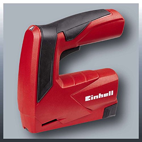 Einhell Bastel Set TC-TK 3,6 Li (Lithium-Ionen, 3,6 V, Tacker, Heißklebepistole, inkl. Ladegerät, inkl. 1000 Klammern, inkl. 28 Heißklebestifte) - 2